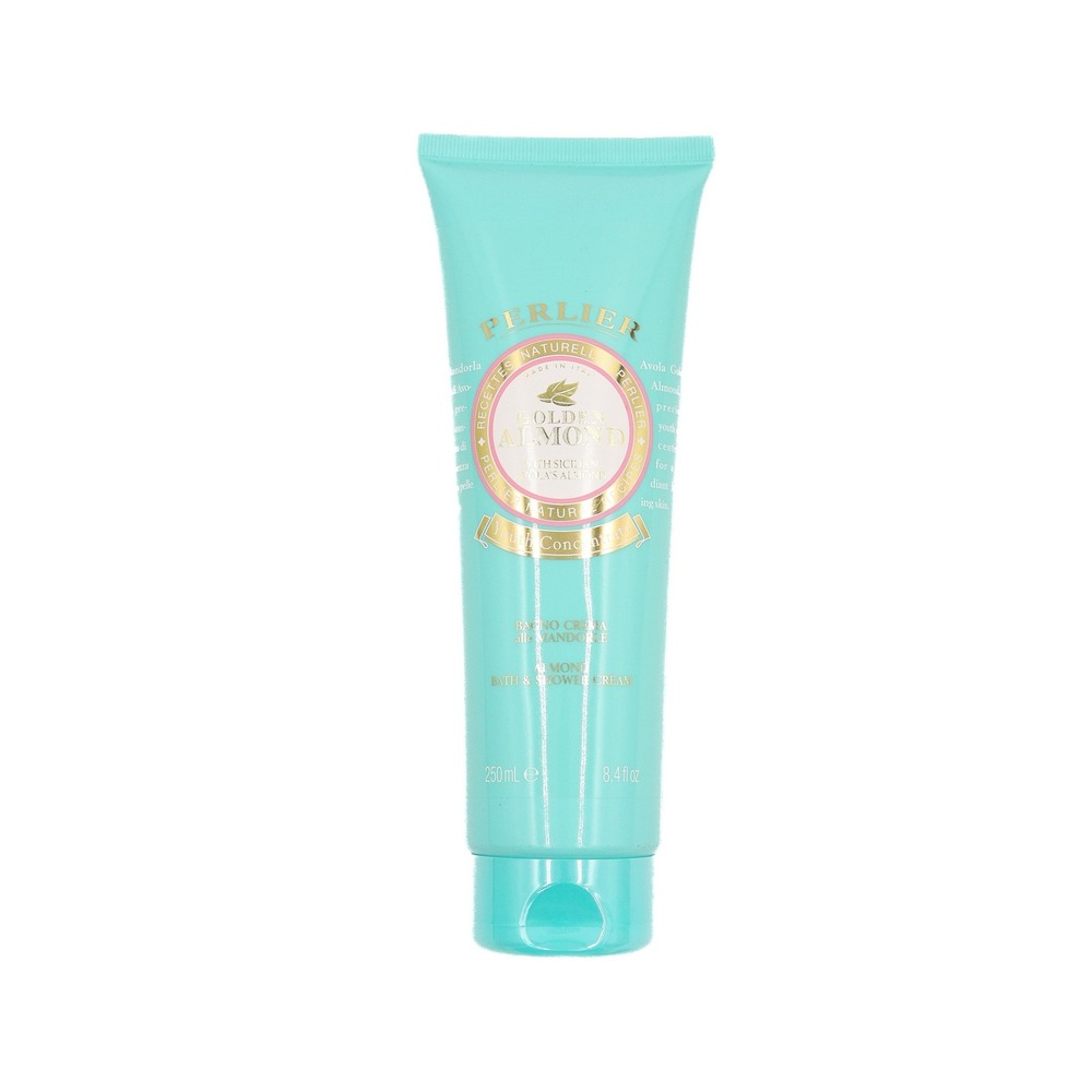 Perlier - Youth Concentrate Golden Almond Bath & Shower Cream - 8.4 fl oz